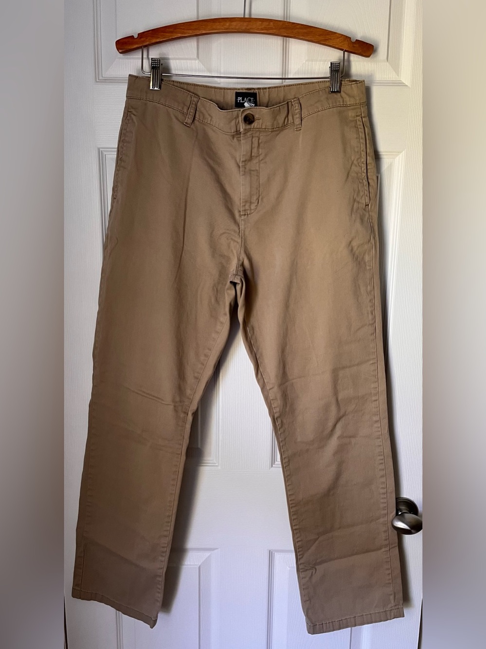Boys 18 Husky Uniform Dress Pants Khaki